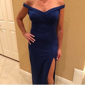 Formal floor length dress